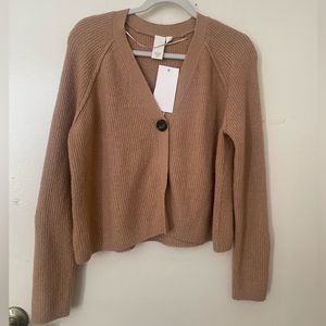 Knitted cardigan top